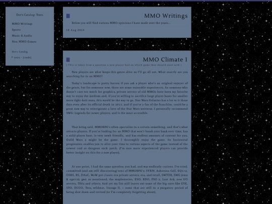 mmowritings screenshot
