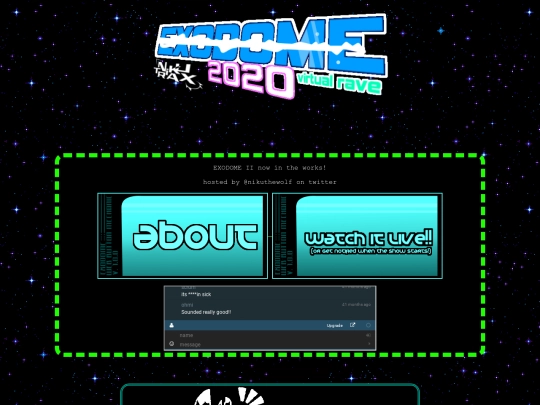 exomain screenshot