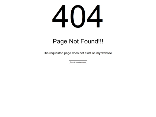 not_found screenshot
