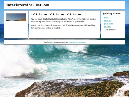 contact screenshot