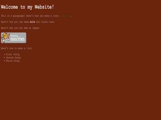 index screenshot