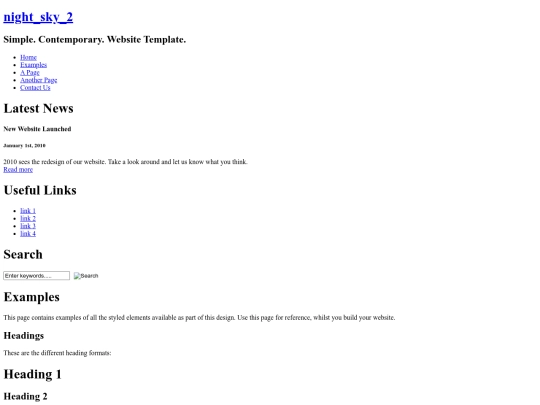 examples screenshot