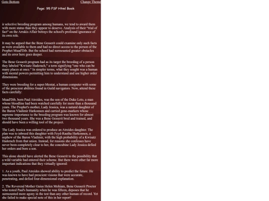 PSP Html Book/Default Theme/PSP Html Book_95 screenshot