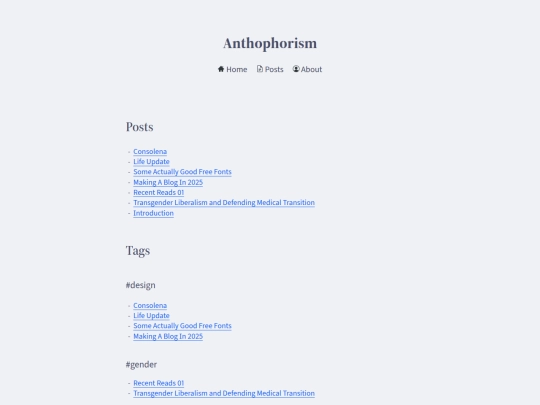 posts screenshot