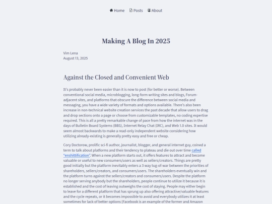 posts/2025/08/making-a-blog-in-2025 screenshot