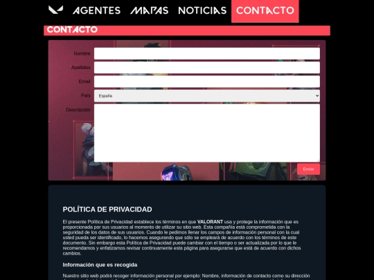 contacto screenshot