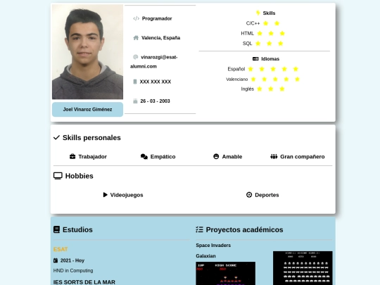cv screenshot