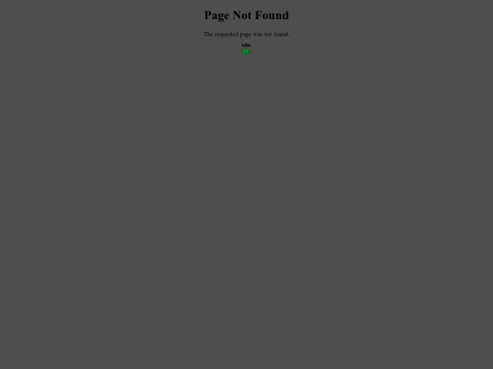 not_found screenshot