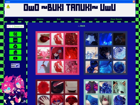 moodboards/primordialangels screenshot