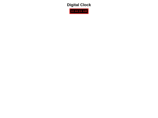 clock screenshot