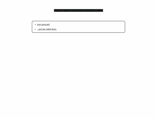 blog screenshot