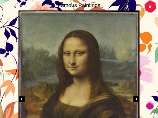 famouspaintings screenshot