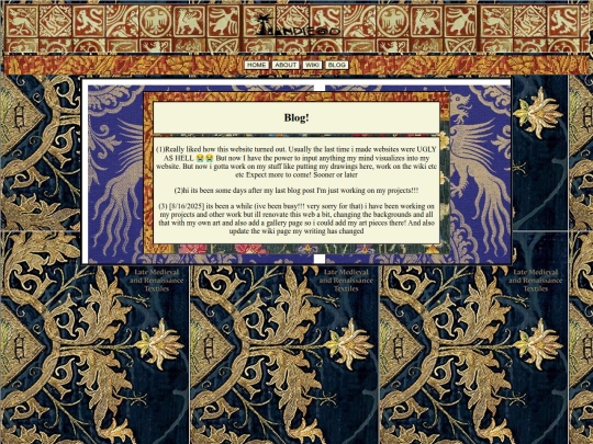 blog screenshot