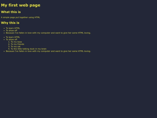 learning screenshot