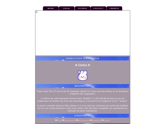 folio/jams/nyanyantea screenshot