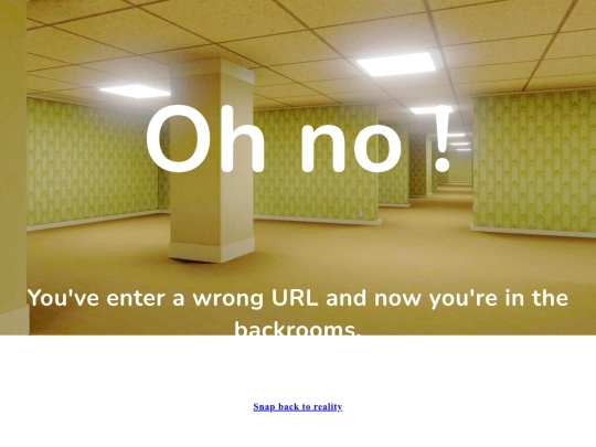 not_found screenshot