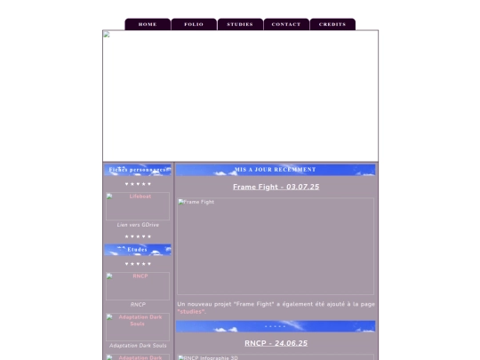 studies screenshot