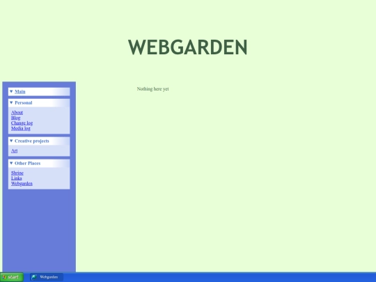 webgarden screenshot