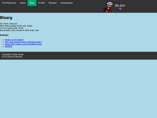 blog screenshot