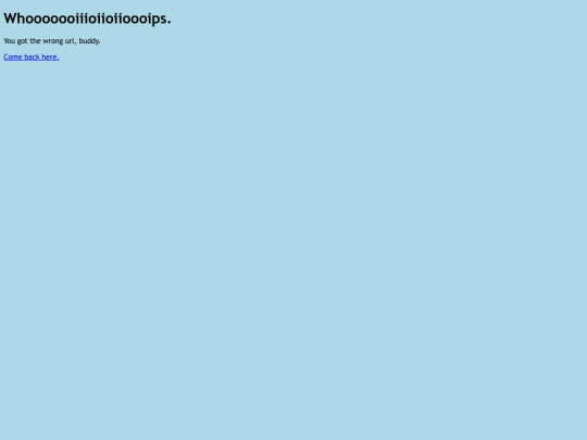 not_found screenshot