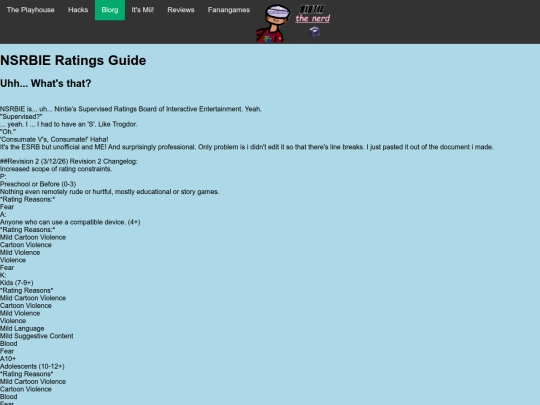 nsrbie screenshot