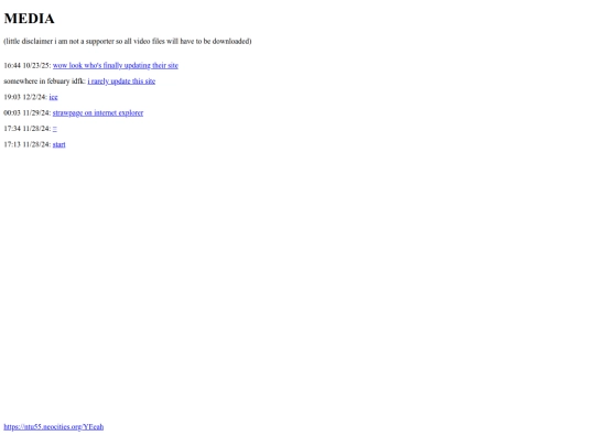 media/media screenshot