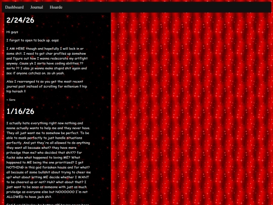 Journal screenshot