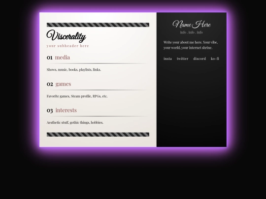 viscerality101 screenshot