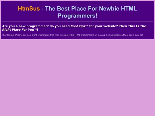 htmsus screenshot