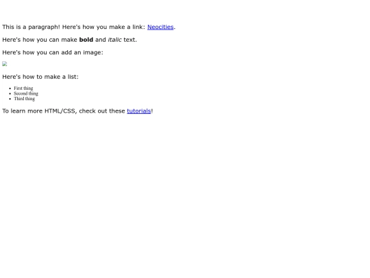 test screenshot