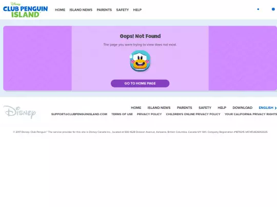 not_found screenshot