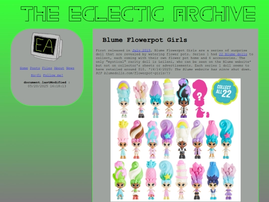 blume screenshot