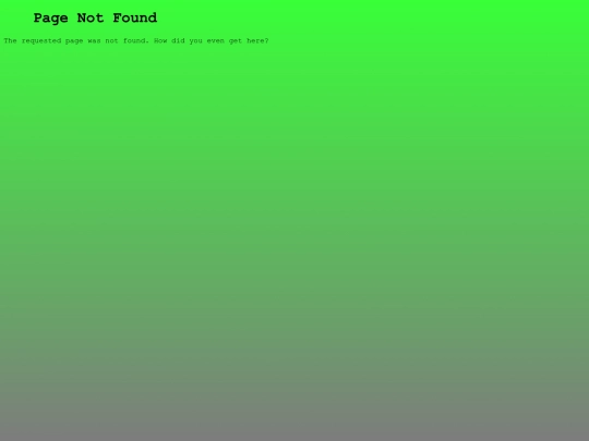 not_found screenshot