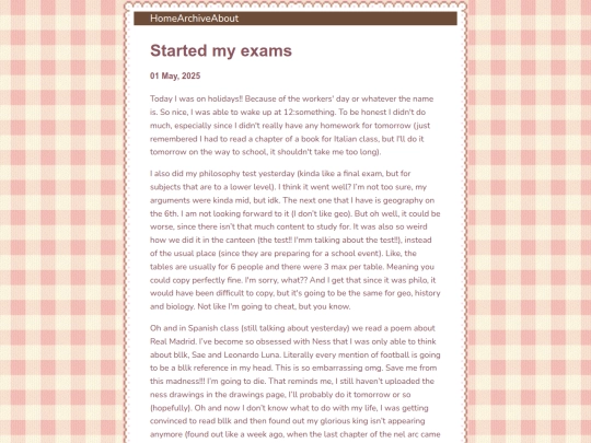 blog/posts/2025-05-01-Started-my-exams screenshot