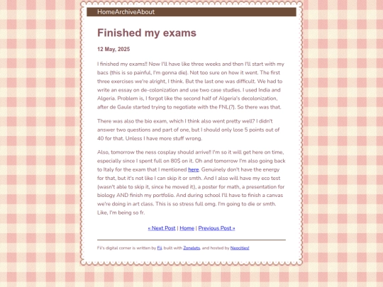 blog/posts/2025-05-12-Finished-my-exams screenshot