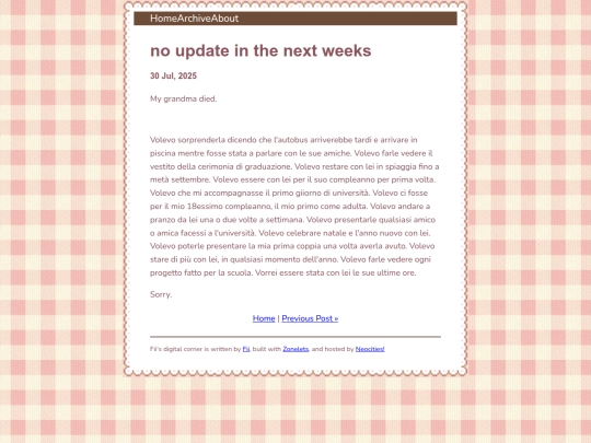 blog/posts/2025-07-30-no-update-in-the-next-weeks screenshot