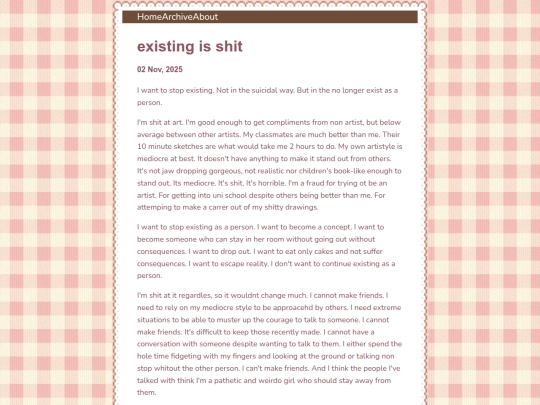 blog/posts/2025-11-02-existing-is-shit screenshot