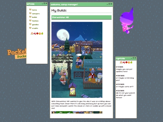 pc/pocketcamp-campsites screenshot
