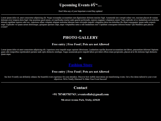 Event/first screenshot