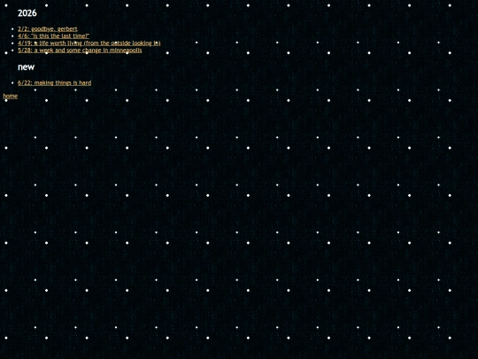 blog screenshot