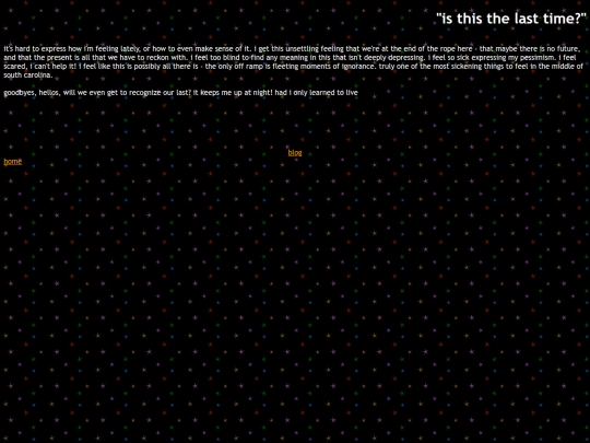 blog/nausea screenshot