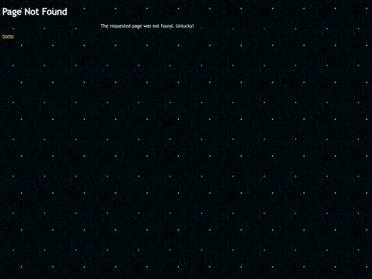 not_found screenshot