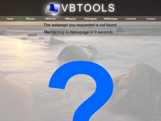 not_found screenshot