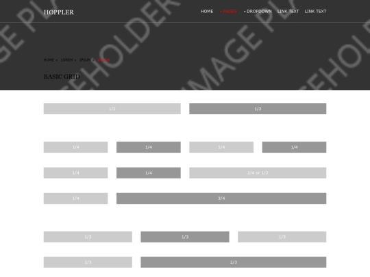 WCBand/pages/basic-grid screenshot