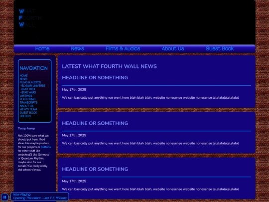 News screenshot