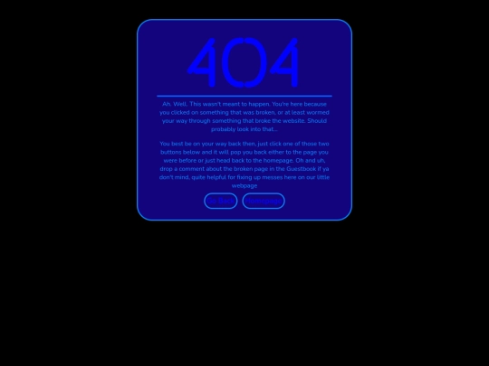 not_found screenshot