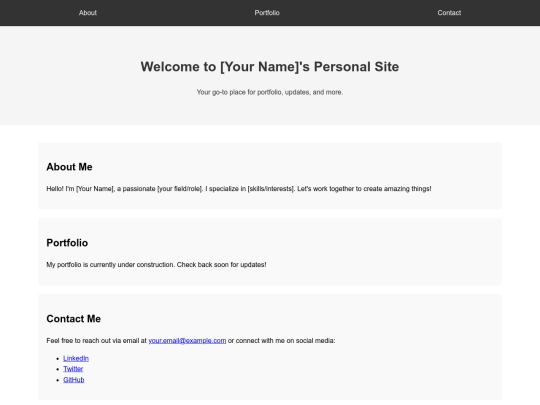 personal_site_neocities screenshot