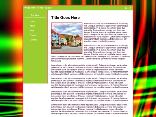 2columnlayout screenshot