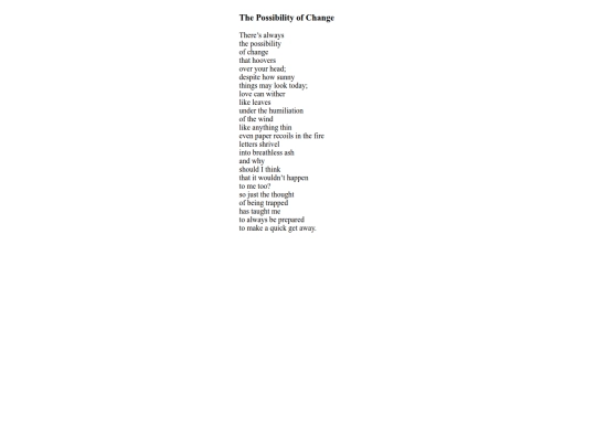 thepossibilityofchange screenshot
