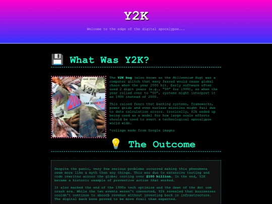 y2k screenshot